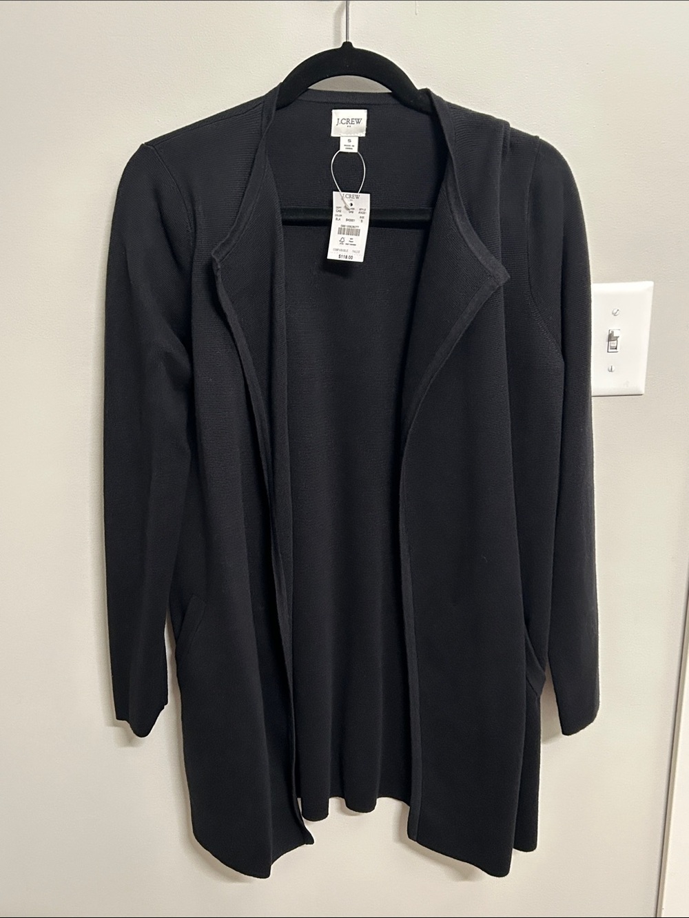 J. Crew Factory Vanessa Sweater-Jacket NWT